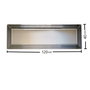 Hanah Home Espejo Plateado A302Y Ajustable